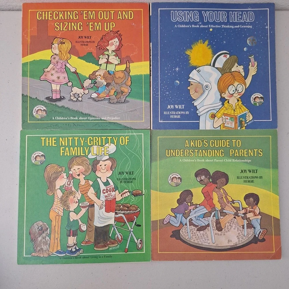 Joy Wilt Book Lot Of 13 Vintage Children's Learning And Growing Books, 1st Ed.